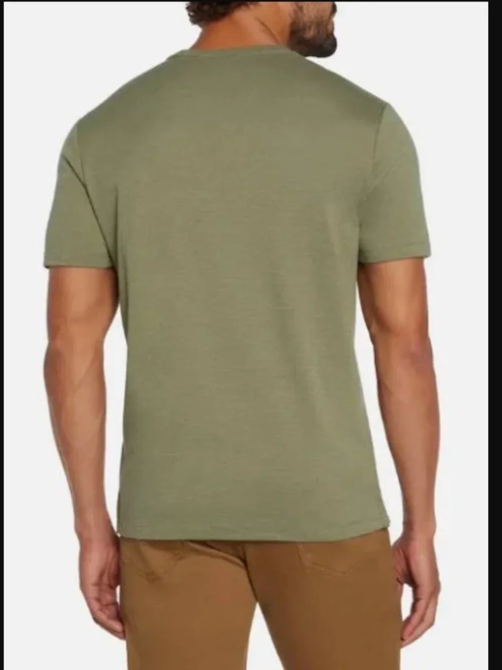 Banana Republic Men's Luxe Touch Performance Tee 100% Cotton Green (XL) NWOT!